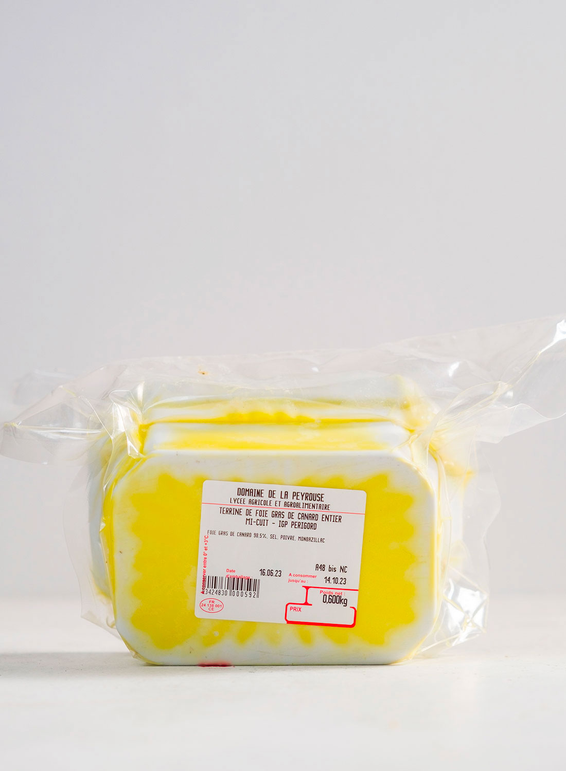 Terrine de Foie gras de canard entier mi-cuit sous vide – Image 3